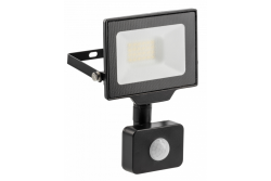 G-TECH LED-tulvavalo liiketunnistimella, 20W, 2000lm, AC220-240V, 50/60 Hz, PF>0,9, RA>80, IP65, 120°, 6000K, musta 1208959175