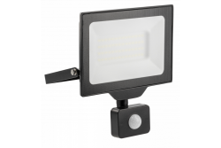 G-TECH LED-tulva valo liiketunnistimella, 50W, 5000lm, AC220-240V, 50/60 Hz, PF>0,9, RA>80, IP65, 120°, 6000K, musta 1208959179