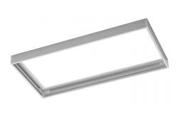 LED-paneelien 30x60 cm pinta-asennuskehys (TYPU KING, PRINCE, INNOVO), ilman ruuveja, valkoinen 1208959230