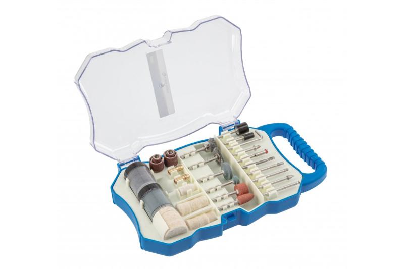 Hoegert Reserveonderdelenset voor mini-slijpmachine, 71 stuks. 1208960203