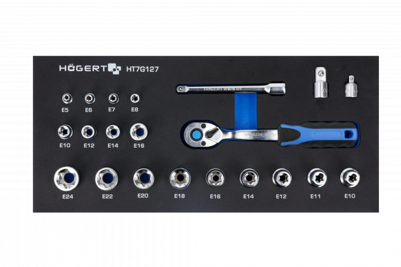 Hoegert -hylsysarja ratelkahvalla 1208962037