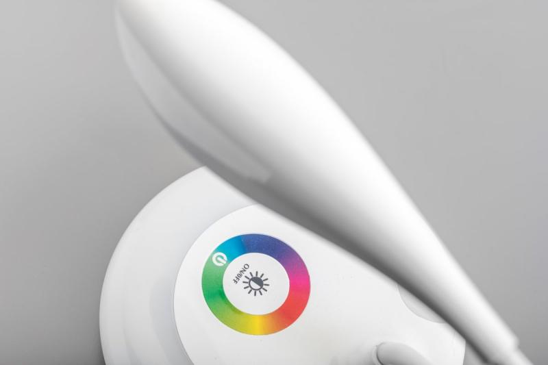 Decoreer Tafellamp GALACTIC LED 3W 120lm 5V DC 4000K RGB basis USB opladen wit lichaam 1208962483