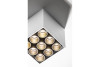 LED fixture ARTEMIDA,20W,1920lm,AC220-240V,50/60 Hz,PF>0,9,Ra≥80,IP20,IK08,4000K,38°,square,white