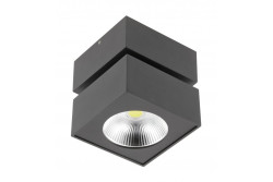 Deco Valaisin LED BIANCO 15W 1500lm AC220-240V 50/60 Hz PF> 0.5 Ra≥80 IP20 IK06.36° 4000K neliö musta. 1208962666