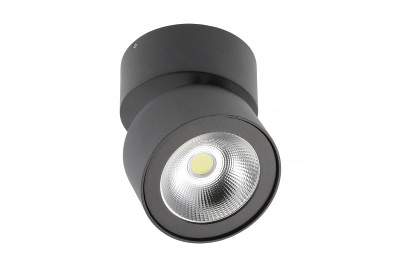 Koristevalaisin LED BIANCO 15W 1500lm AC220-240V 50/60 Hz PF> 0.5 Ra≥80 IP20 IK06.36 ° 4000K pyöreä musta. 1208962668