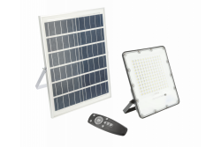 LED-tulvavalo BRAVOS, 200W, 2000lm, 6400K, IP65, 120°, aurinkopaneeli, kaukosäädin, 3y 1208962683