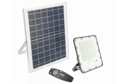 Solar LED-tulvalamppu BRAVOS, 50W, 500lm, 6400K, IP65, 120°, aurinkopaneeli, kaukosäädin, 3y 1208962684