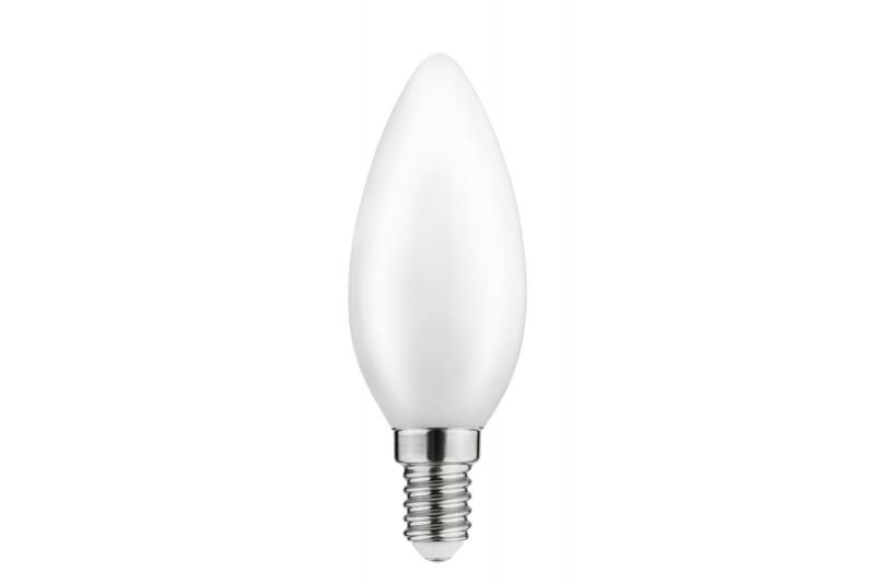 LED LIGHT SOURCE, MILK FILAMENT, A-G, C35, 4000K, E14, 4,0W, AC220-240V, 360°, 420lm, 44mA 1208962694
