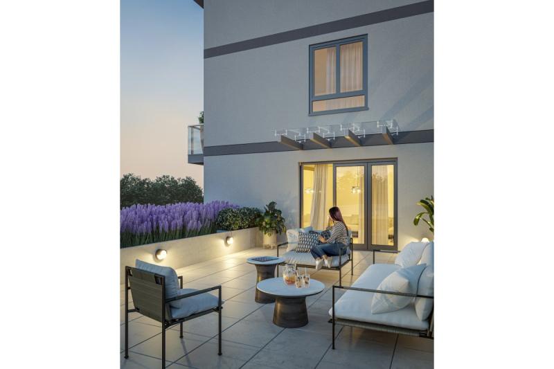 Gevelarmatuur Decor CANTI LED 12W 1000lm AC220-240V 50 / 60Hz IP65 4000K 1208962698