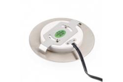 Decor LED staircase fixture ESCADA OB DC12V round frosted cover 0 8W 70lm 4000K inox cable 150cm