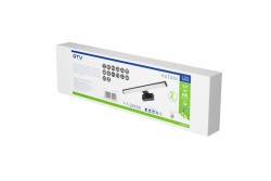 Decor Led-valaisin Catania 400mm 8W AC220-240V 50/60Hz 4000K IP44 RA >80 640lm Musta. 1208962884
