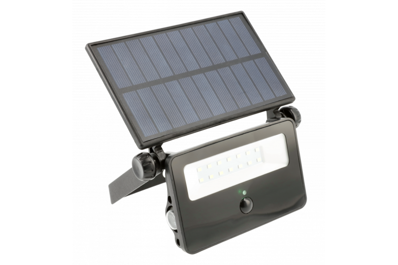 Solar LED-tulvavalo LUMOS, liiketunnistimella, 10W, 850lm, 6400K, IP65, 120°, aurinkopaneeli, 3y 1208962938