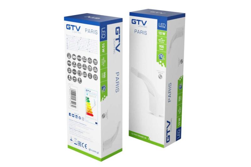 Decor PARIS LED-lamppu 10W 900lm IP54 AC220-240V 50/60Hz 140° 4000K valkoinen. 1208963097