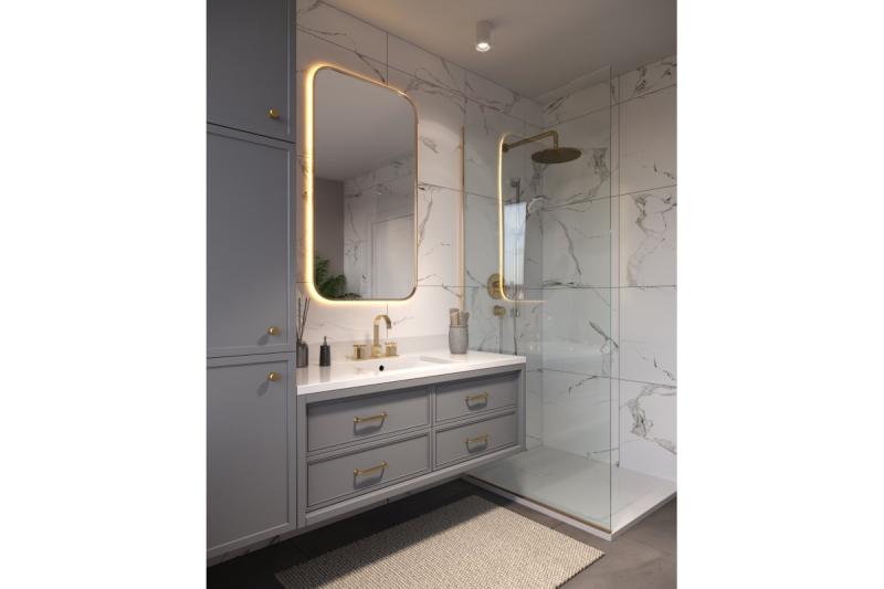 LED-koristevalaisin PRIME 10W 1000lm AC220-240V 50/60 Hz PF>0.5 Ra≥80 IP20 IK06 36° 4000K harmaa 1208963111