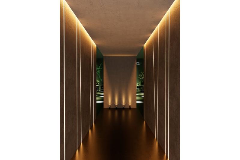 Decor Wandarmatuur één richting TIAGO GU10 MAX. 35W IP54 AC220-240V 50/60Hz musta. 1208963205