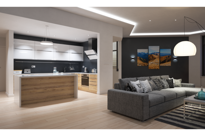 Decorgevelarmatuur bidirectionele LED VALLA 8W 640lm AC220-240V 50/60Hz IP54 4000K 1208963228