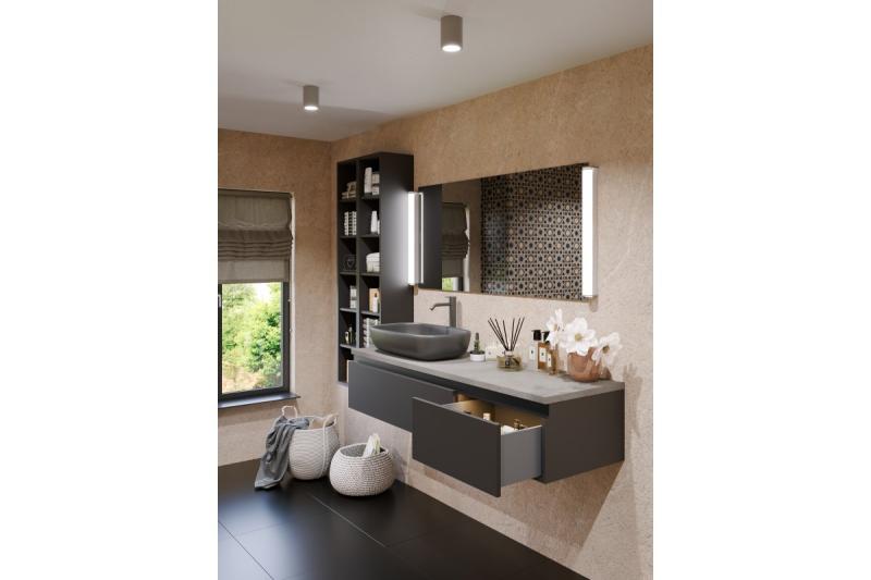 Decor Zita led-valaisin kytkimellä 600mm 15W AC220-240V 50/60Hz 4000K IP44 RA >80 1200lm Valkoinen 1208963291