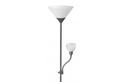 Decor Lattiavalaisin BENFICA 2 max 60W - E27 max 40W - E14 AC220-240V 50/60Hz harmaa. 1208963347