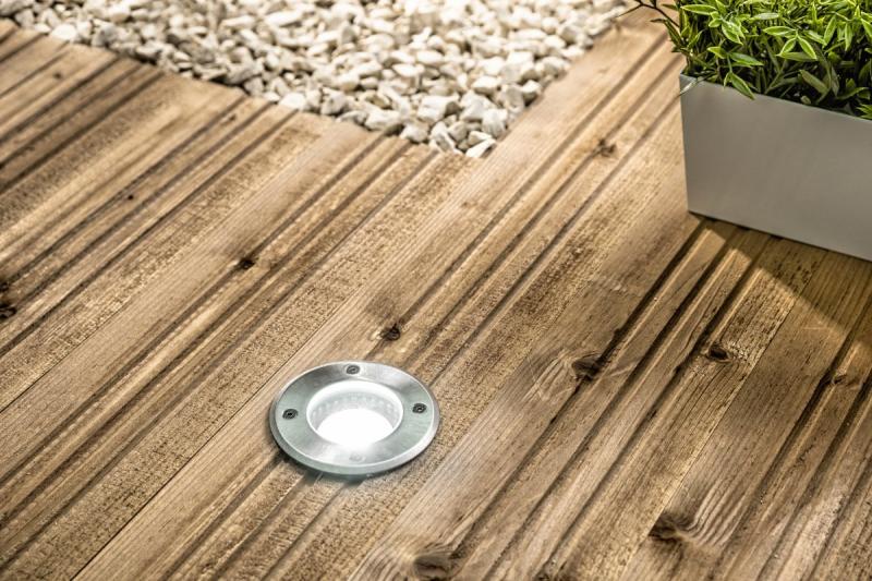 Decorette Oprit-inbouwarmatuur ALFA-O max. 50 W GU10 IP67 AC220-240V 50/60Hz roestvrij staal 1208963695