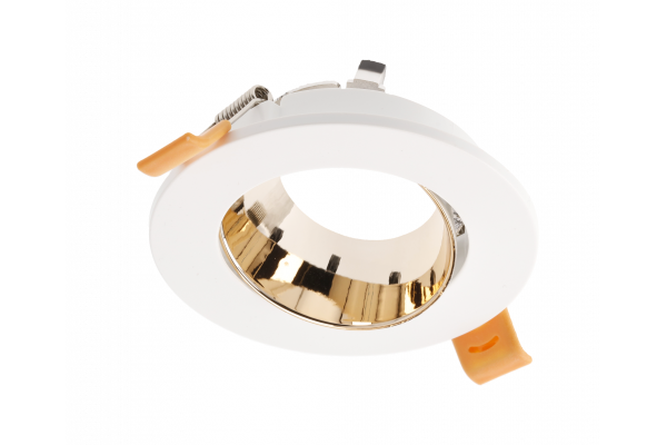 Decoreer Plafondspot ARIES IP20 φ 90*30mm rond wit/goud 1208963710