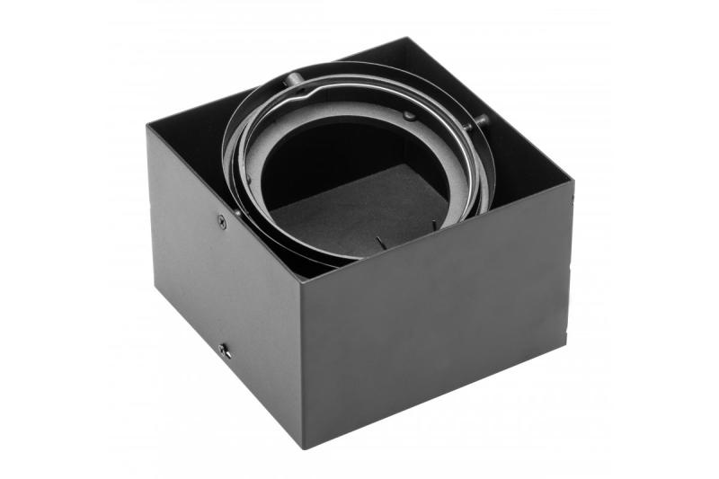 Decorelement Bevestiging PIREO N opbouw ENKEL IP20 zwart/zwart 1208963771