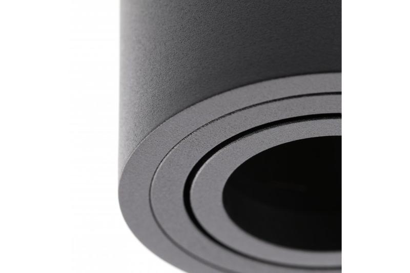 Decor Ceiling fixture AVEIRO DUO aluminium 160x80x85mm IP20 max 20W*2 round black 1208963826