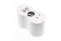 Decor Ceiling fixture AVEIRO DUO aluminium 160x80x85mm IP20 max 20W*2 round white 1208963827