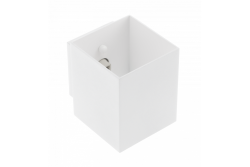 Decor-seinävalaisin CAMPIONE alumiini G9 IP20 max. 40W IP20 neliönmuotoinen valkoinen. 1208963850