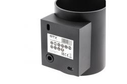 Decor-seinävalaisin CAMPIONE alumiini G9 IP20 max. 40W IP20 pyöreä musta. 1208963851