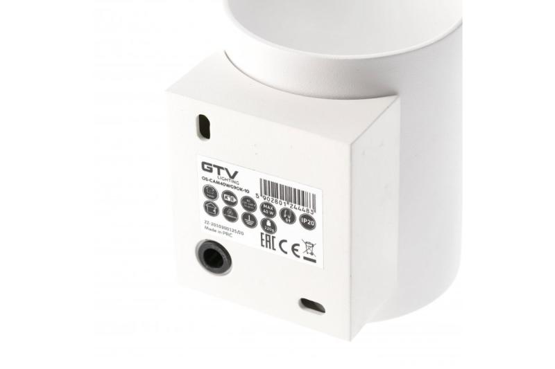 Decor-seinävalaisin CAMPIONE alumiini G9 IP20 max. 40W IP20 pyöreä valkoinen. 1208963852