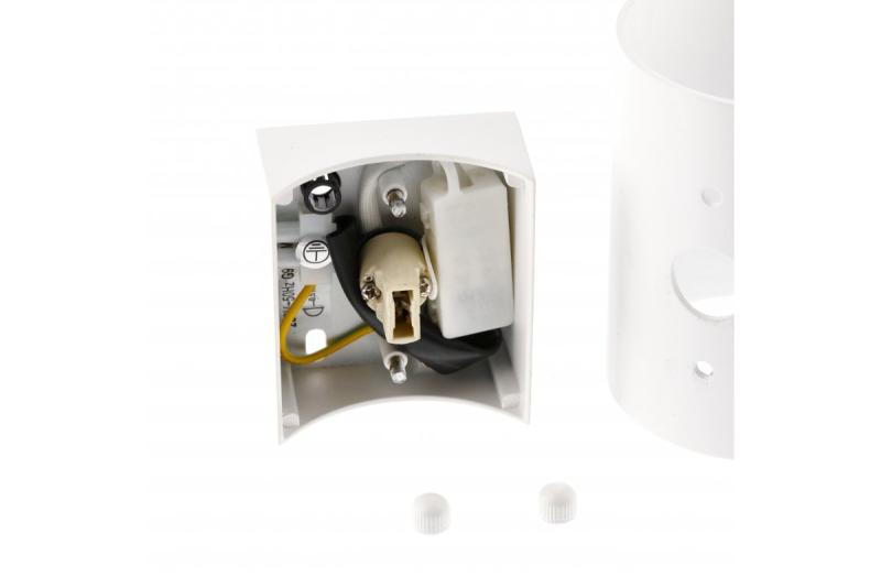 Decor-seinävalaisin CAMPIONE alumiini G9 IP20 max. 40W IP20 pyöreä valkoinen. 1208963852