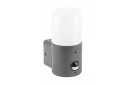 Deco Puutarhavalaisin CORTA-AU PIR E27 MAX.25W IP44 AC220-240V 50-60Hz seinävalaisin yläosa grafiitti. 1208963858