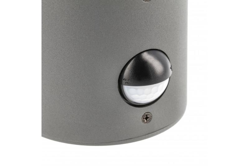 Deco Puutarhavalaisin CORTA-AU PIR E27 MAX.25W IP44 AC220-240V 50-60Hz seinävalaisin yläosa grafiitti. 1208963858