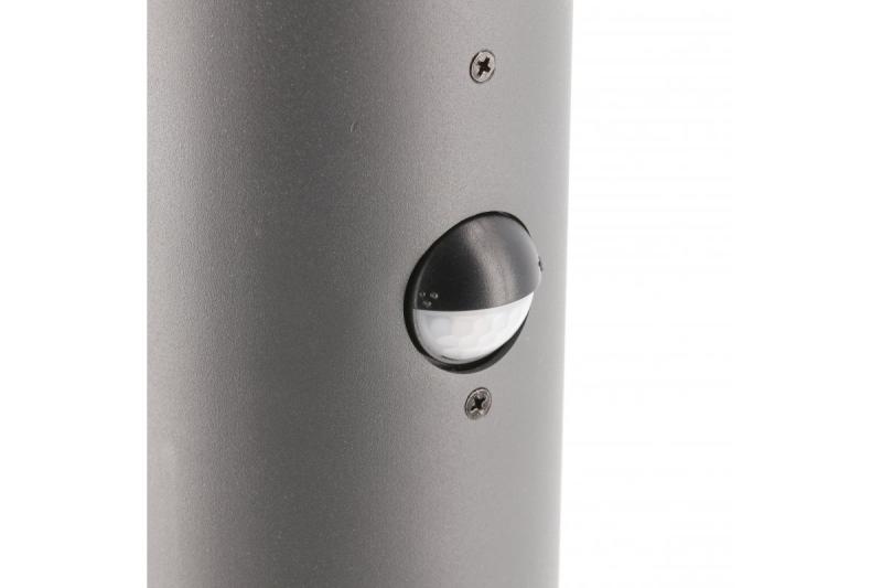 Decor Tuinarmatuur CORTA-P PIR 40 E27 MAX.25W IP44 AC220-240V 50-60Hz pylväs grafiitti. 1208963862