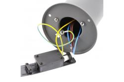 Decor CORTA-P 80 puutarhavalo E27 MAX.25W IP44 AC220-240V 50-60Hz pistorasia max. 3000W pylväs grafiitti. 1208963864
