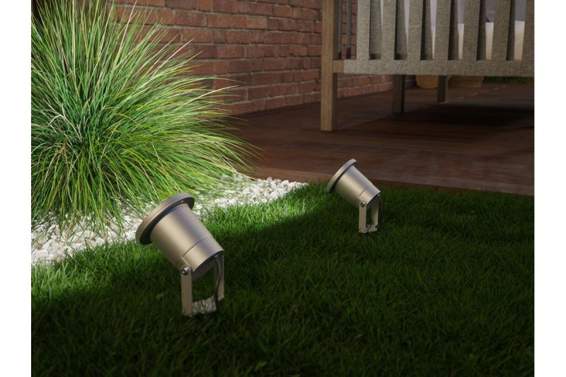 Dekoratiivinen puutarhavalaisin DIEGO GU10 MAX. 35W IP65 AC220-240V 50/60Hz harmaa. 1208963866