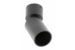 Decor Ceiling fixture FARGO MINI aluminium 56x150mm IP20 max 20W round black 1208963877