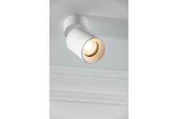 Koristekattovalaisin FARGO 2 alumiini 70x166mm IP20 max 20W pyöreä musta. 1208963881