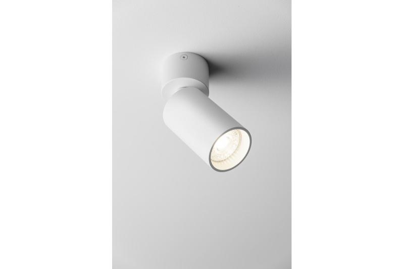 Decor Ceiling luminaire FARGO MINI 2 aluminium 56x150mm IP20 max 20W round white 1208963882