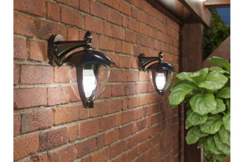 Decor Puutarhavalaistus GRANDE-AD E27 MAX.60W IP54 AC220-240V 50-60Hz tasapohja musta. 1208963884