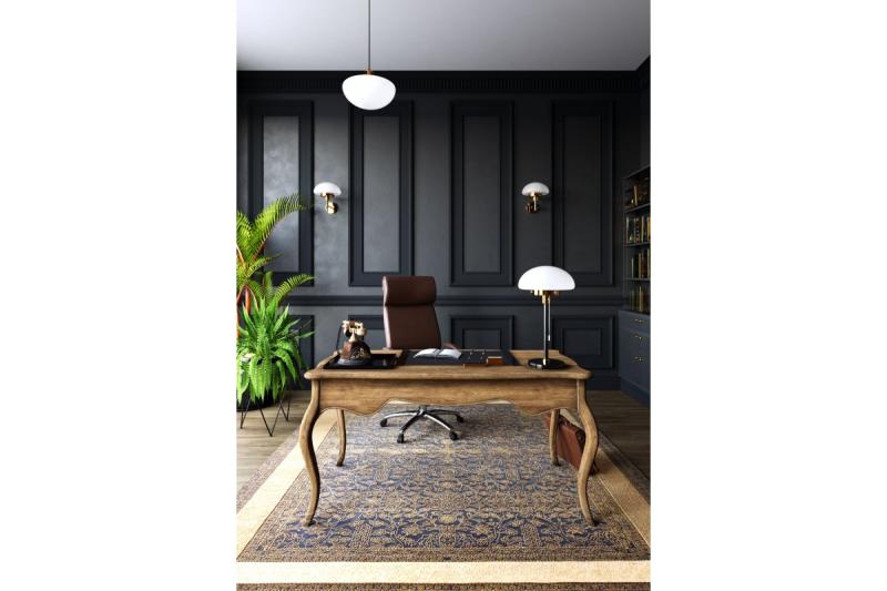 Decoreer plafondarmatuur LAMIA 3 9539 max.250V 50/60Hz 1*E27 max.40 W IP20 Ø 30,6 cm kulta/musta 1208963915