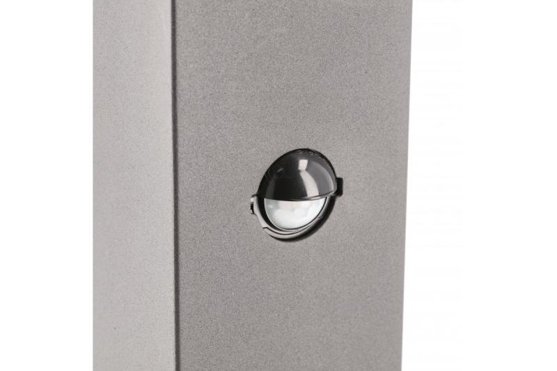 Decor Tuinarmatuur LARGO-P PIR 50 E27 MAX.15W IP44 AC220-240V 50-60Hz pylväs grafiitti. 1208963920