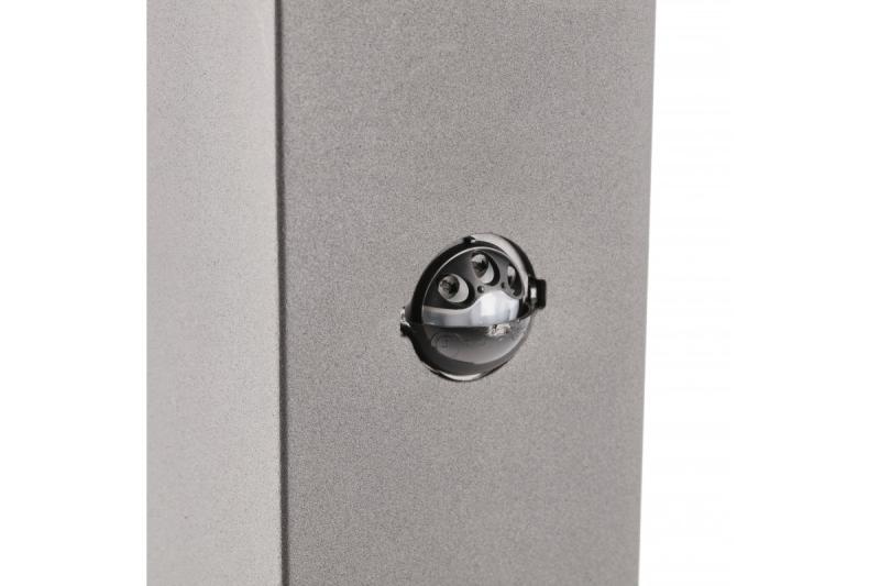 Decor Tuinarmatuur LARGO-P PIR 50 E27 MAX.15W IP44 AC220-240V 50-60Hz pylväs grafiitti. 1208963920