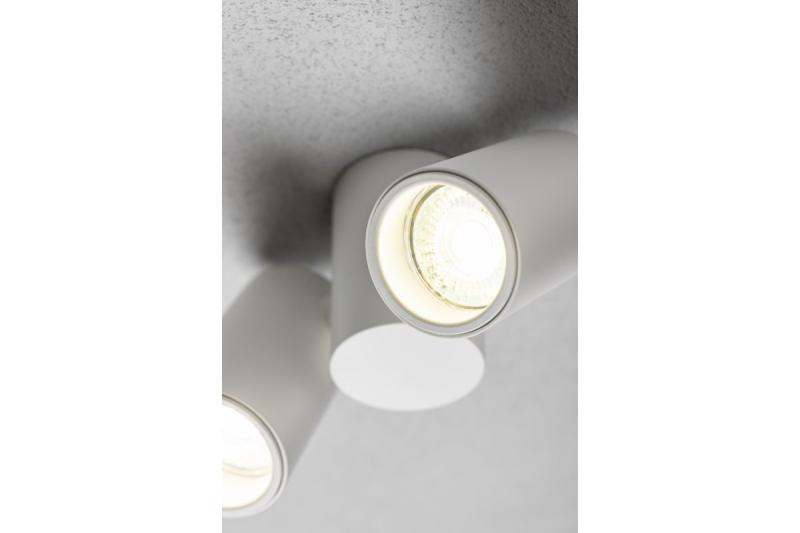 Decor Ceiling luminaire LUPO aluminum 17.5x5.6x11.5 IP20 2*GU10 max. 50W round white 1208963925