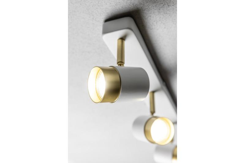 Decor Plafondarmatuur ORIO alumiini 43.0x5.5x14.0 IP20 3*GU10 max. 50W pyöreä valkoinen. 1208963966