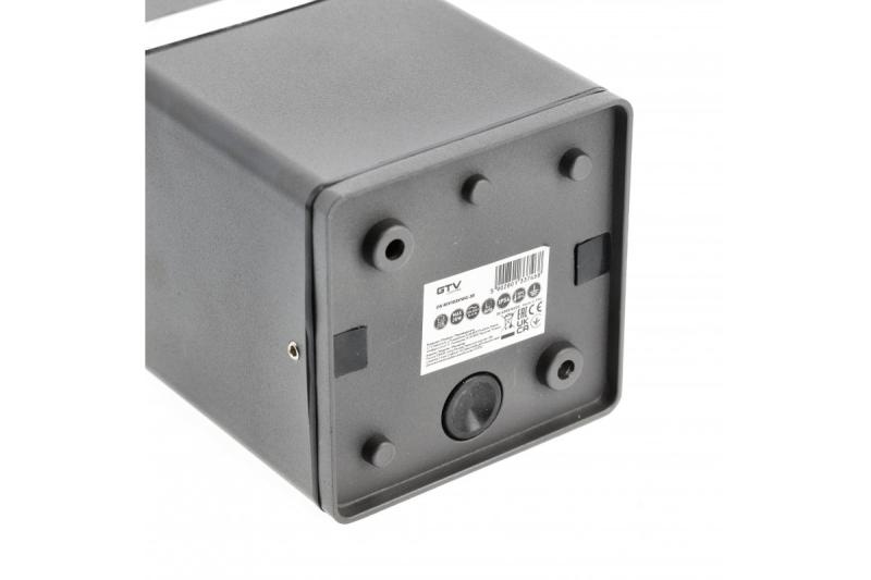 Decor Ceiling luminaire RIVEN alum 102x120 IP54 max 35W square graphite 1208963983