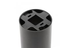 Decore Plafondlamp armatuur RESTO PC φ80x125mm IP20 max 20W pyöreä musta. 1208963985