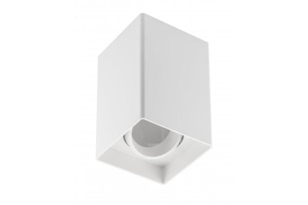 Decoreer Plafondlamp armatuur RESTO PC 80x80x125mm IP20 max 20W neliskulmainen valkoinen. 1208963988