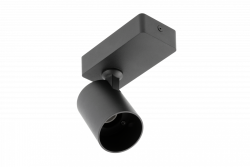 Decor-seinävalaisin SANTO alumiini IP20 max. 20W yksittäinen pyöreä musta. 1208963993