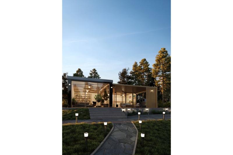 Decoratieve Tuinverlichting TORA-AU E27 MAX.15W IP54 AC220-240V 50-60Hz seinävalaisin musta 1208964023